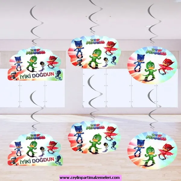 Pj Max Temalı Tavan Sarkıt